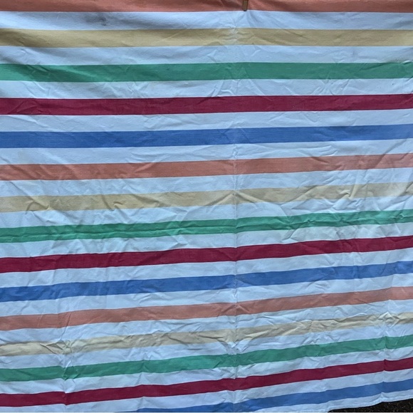 DII for the home Seattle Washington Cotton color stripe tablecloth 55 x 80 - Picture 1 of 5